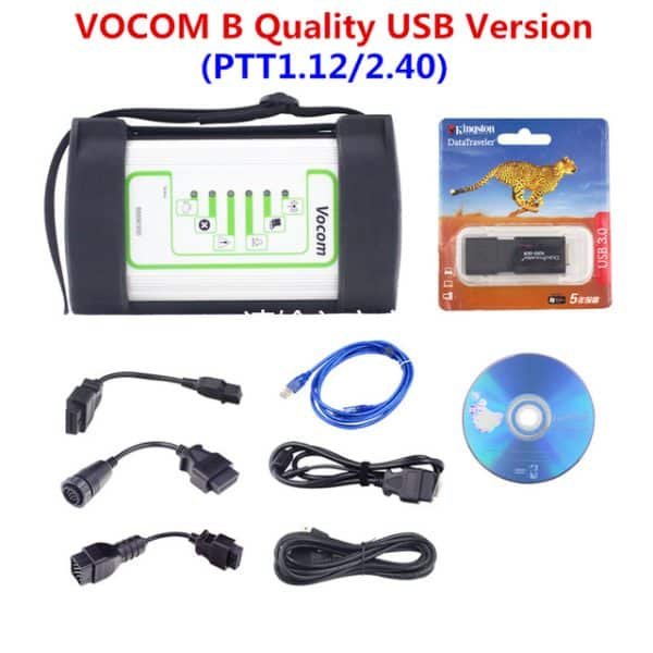 Interface de mise à jour en ligne Vocom 88890300 pour outil de Diagnostic de camion Volvo, calibrage et programmation pour UD/Mack/Volvo Vocom