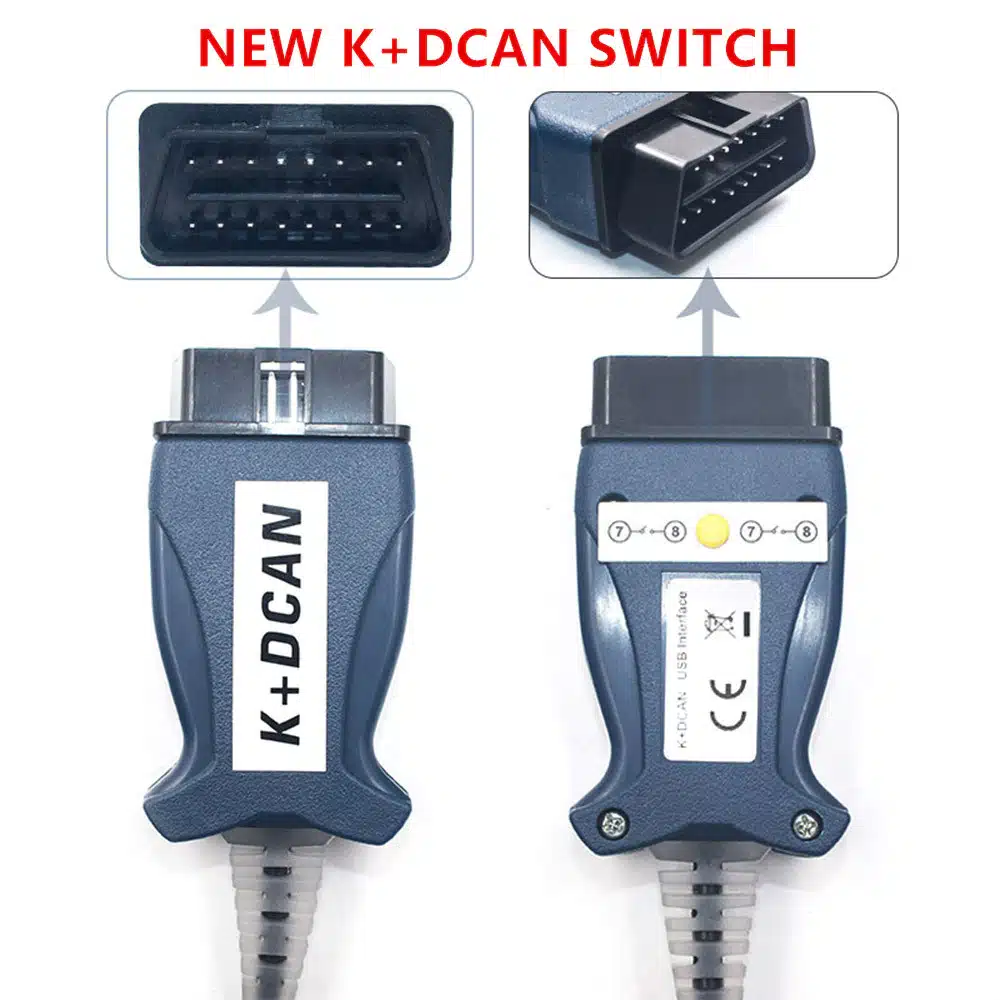 Acheter Pour BMW INPA K+ DCAN Switch FTDI BMW 20PIN Câble