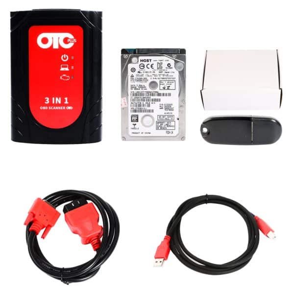 Scanner OTC Plus 3 en 1 avec disque dur GTS TIS3 OTC, meilleur outil de programmation de Diagnostic pour Toyota, Nissan/Vol