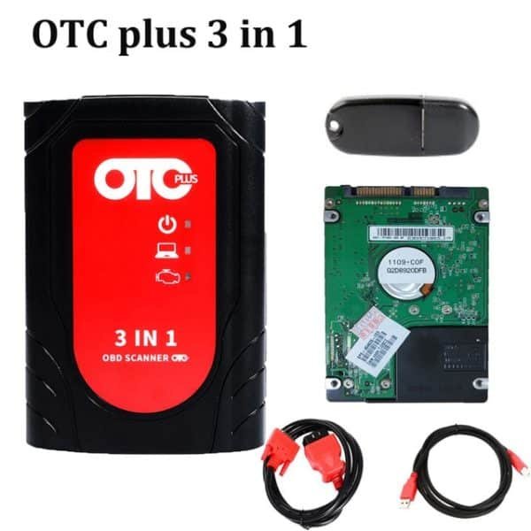 Scanner OTC Plus 3 en 1 avec disque dur GTS TIS3 OTC, meilleur outil de programmation de Diagnostic pour Toyota, Nissan/Vol