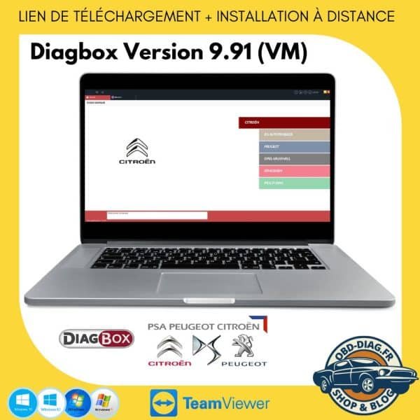 DiagBox V 9.91 (VM) – TELECHARGEMENT