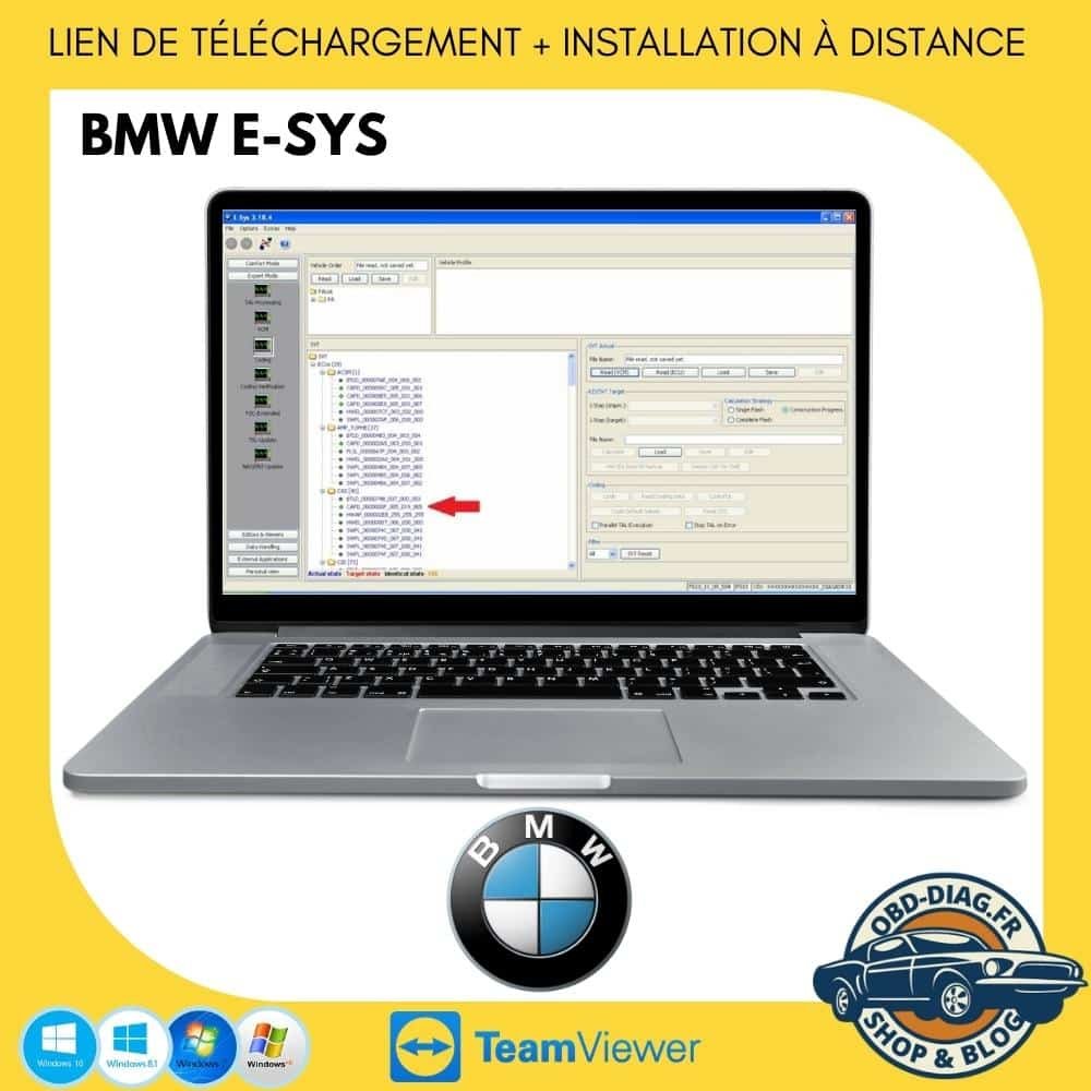 ENET E-SYS BMW - (TELECHARGEMENT) -  - Valise Diagnostique Pour  Voiture/moto/camion