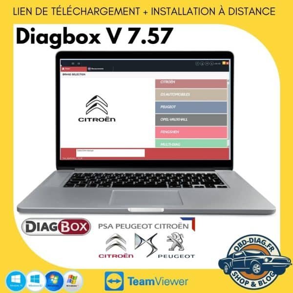 DiagBox 7.57 (VM) - TELECHARGEMENT