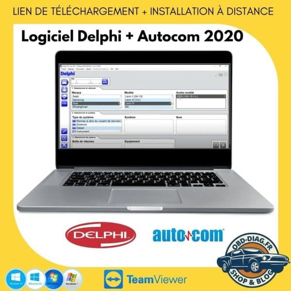 Logiciel Delphi + Autocom 2020 - (TELECHARGEMENT)
