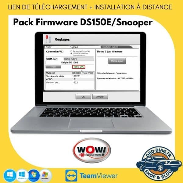 Pack firmware Ds150e/Snooper