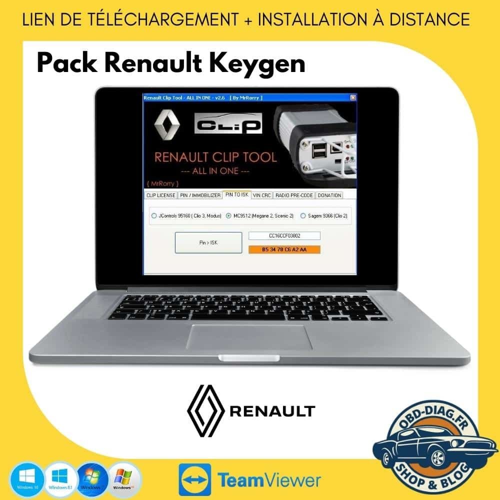 Pack Renault KEYGEN